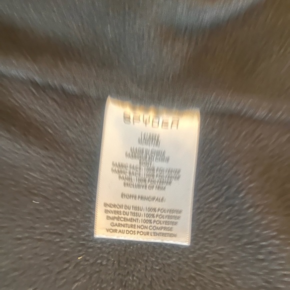 Spider Black Full-Zip Fleece Jacket Kids 7-8 - Picture 6 of 9